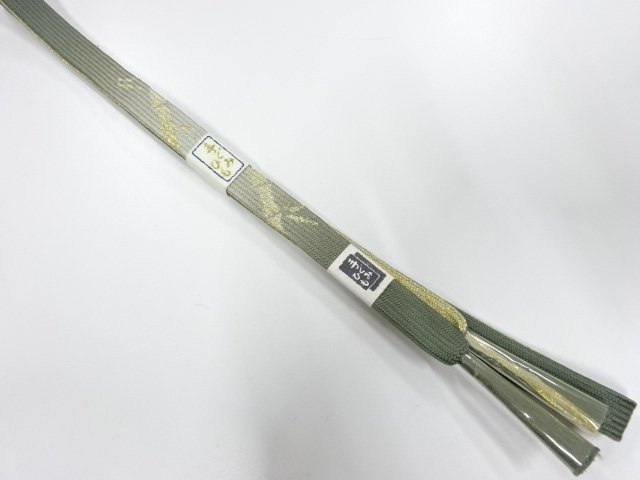JAPANESE KIMONO / UNUSED KOREI HAND-TIED OBIJIME